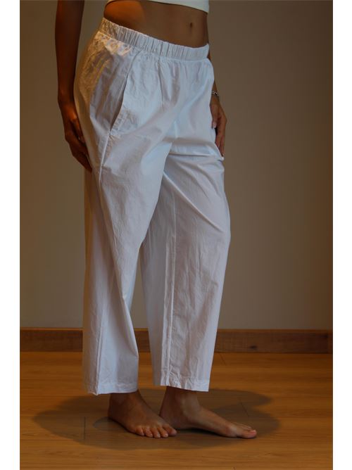 Pantalone ovetto in cotone DIECI MINUTI | TP40223